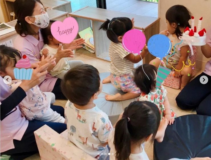 生駒市 保育園 いこいの家NRS 9 月のお誕生日会 (その4) 生駒市 保育園 いこいの家NRS 9 月のお誕生日会 (その4)